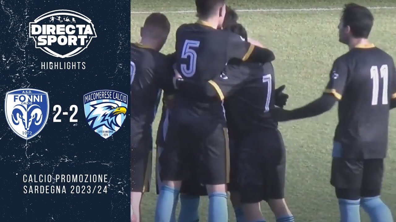 Calcio Promozione - Fonni-Macomerese 2-2 (Highlights)