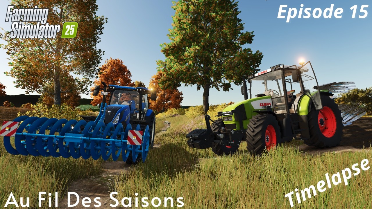On fini le broyage & début des labour & achat d'un tasse avant. Au Fil Des Saisons Episode 15