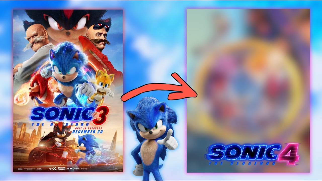 I made a custom Sonic 4 Poster #2