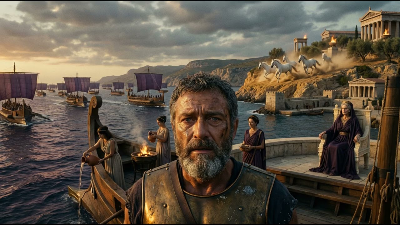 ⚓ Ancient Ionian Naval Fanfare: Ἱεροὶ Ἵπποι τῆς Βασιλίσσης Μητρός | Epic Greek War Hymn Extended