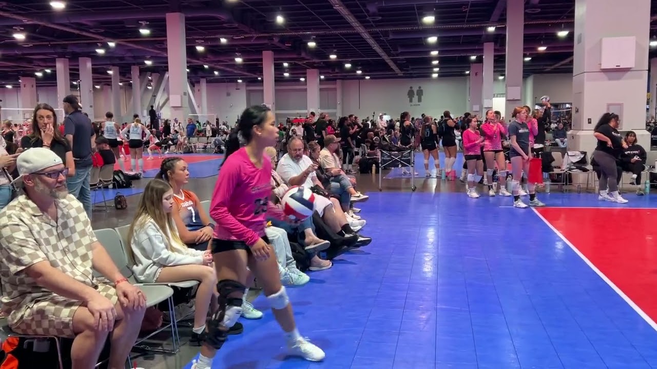 Dalilah Carvajal #29 (c/o 2026)(setter) Dig This! 18s Black vs NNJ (Set 2) 1-3-14 2026 Red Rock Rave