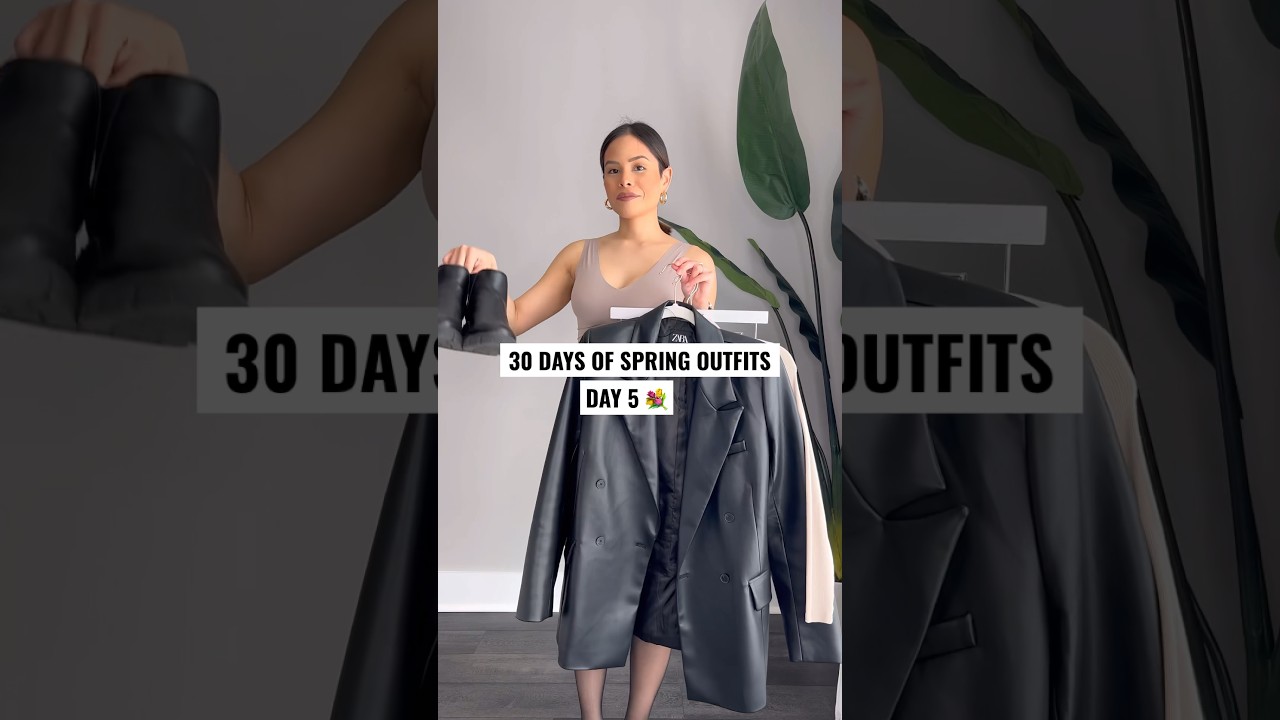 DAY 5: Spring Outfits 2023 💐 #outfitideas #springfashion #shorts_