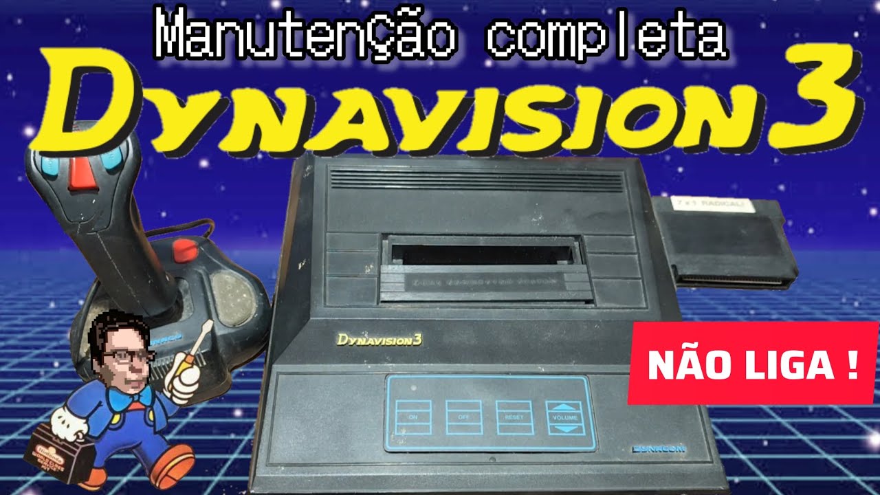 MANUTENÇÃO DYNAVISION 3 QUE NÃO LIGA