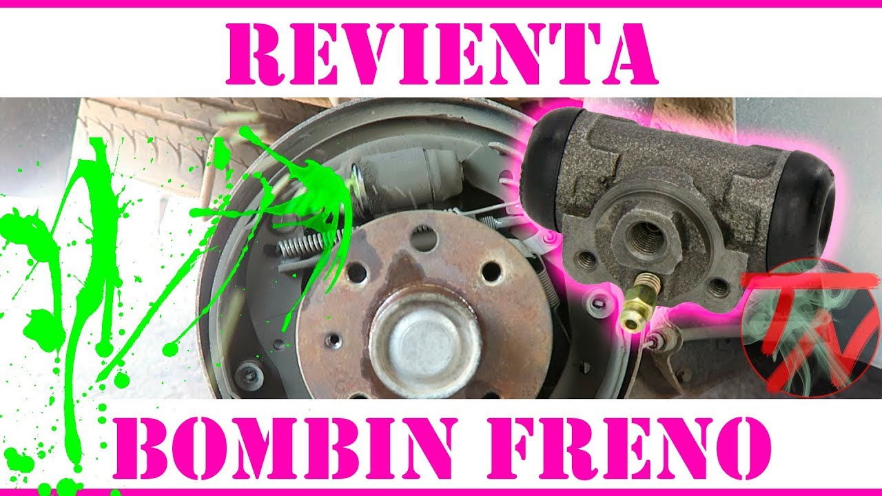 Cambiar BOMBIN de freno y AJUSTAR freno de TAMBOR 👨🏽‍🔧🚑