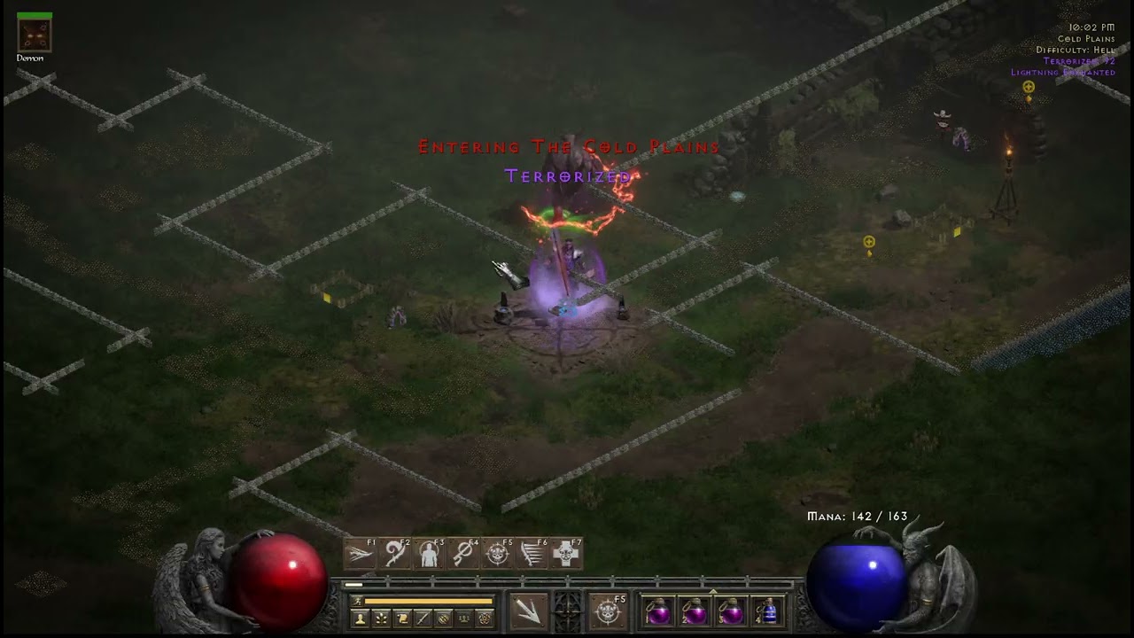 Clearing first two zones of TZ A1 hell - D2R - Third Herald