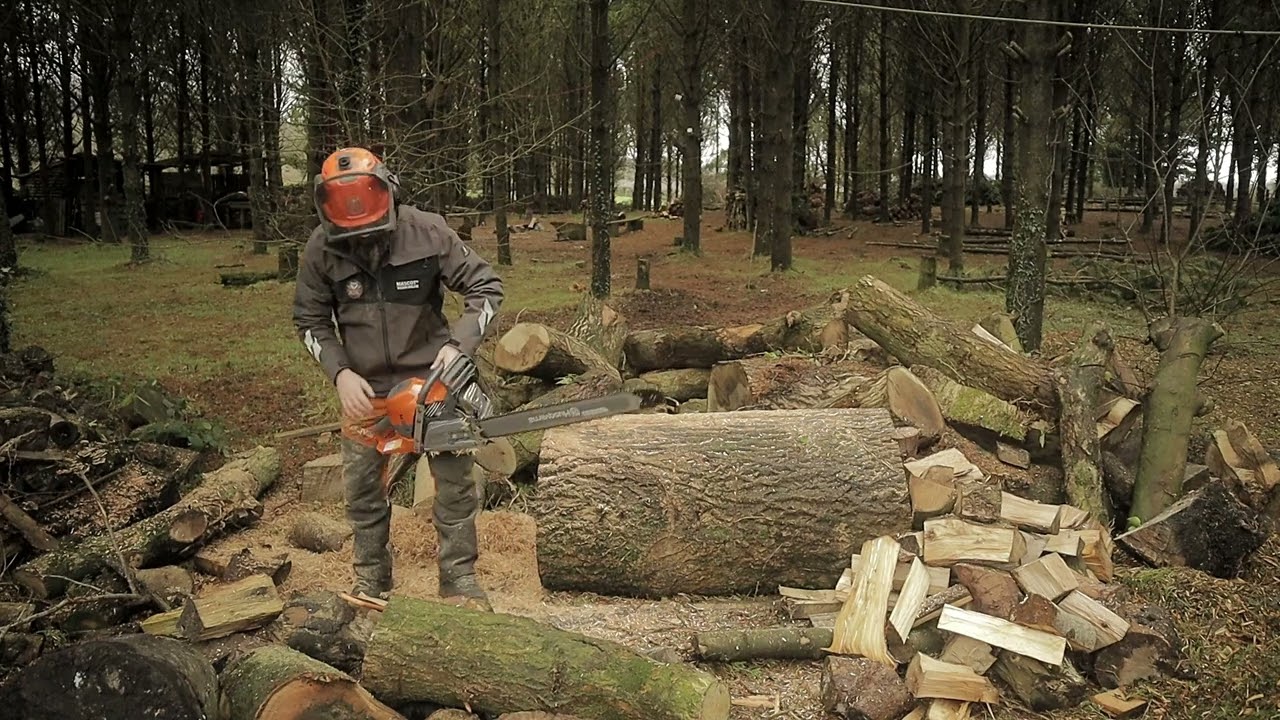 Husqvarna 592 XP - First Start - Auto Tune Calibration