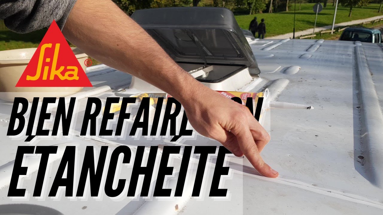 Sikaflex 522 pour l'&Eacute;tanch&eacute;it&eacute; du Toit, des Lanterneaux et Joints du Fourgon