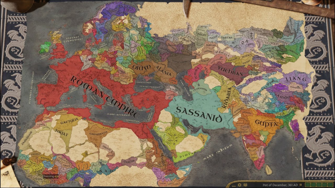 CK3 Timelapse but its the fallen eagle mod (361)