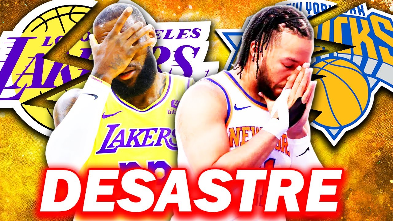 CRISIS EN KNICKS Y LAKERS. EDWARDS Y WEMBY NOS MARAVILLAN