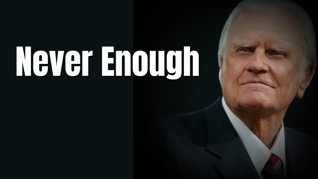 Billy Graham on the exhaustion of living in constant conflict with yourself