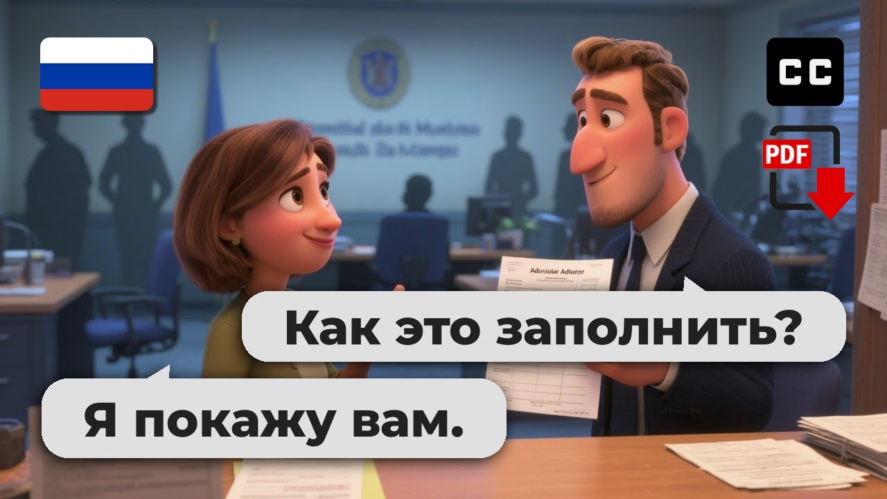 10 реальных диалогов на русском для начинающих 🇷🇺