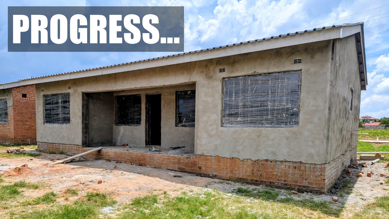 Plastering Done&hellip; But We Found Termites 😱 | Ep. 19 &ndash; Building a Home in Zimbabwe While Abroad