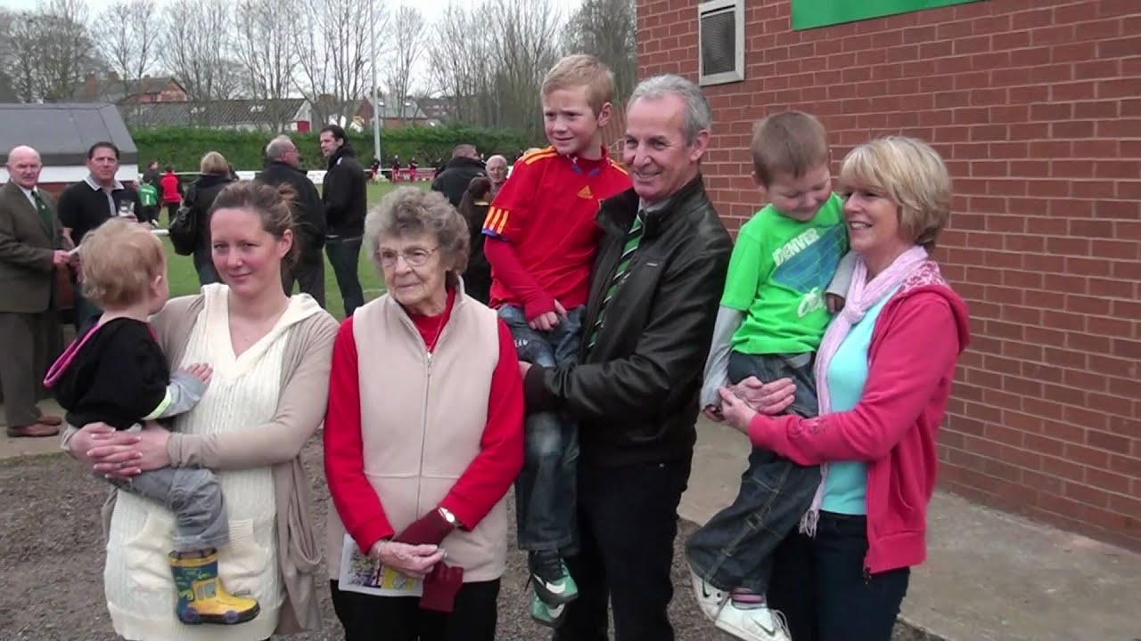 Adam Stansfield Stand unveiled at Elmore FC's Horsdon Park