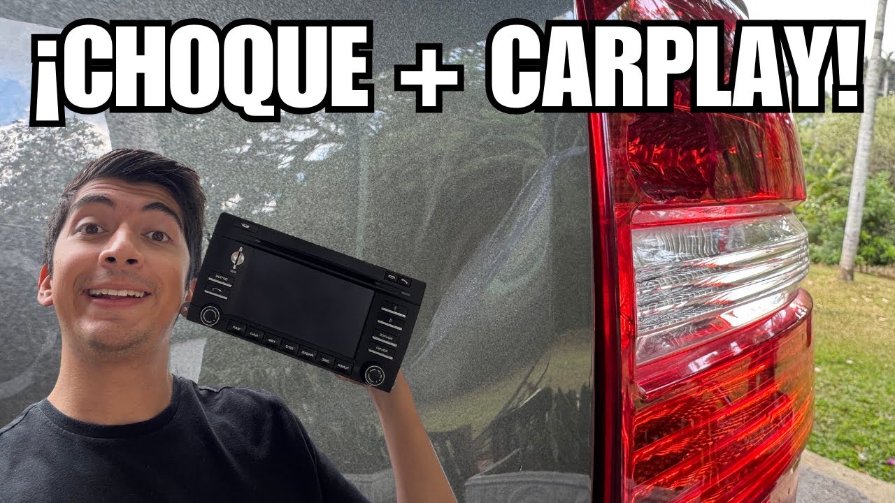 MI CAYENNE CHOCADO… ¡Y LE PUSE CARPLAY!