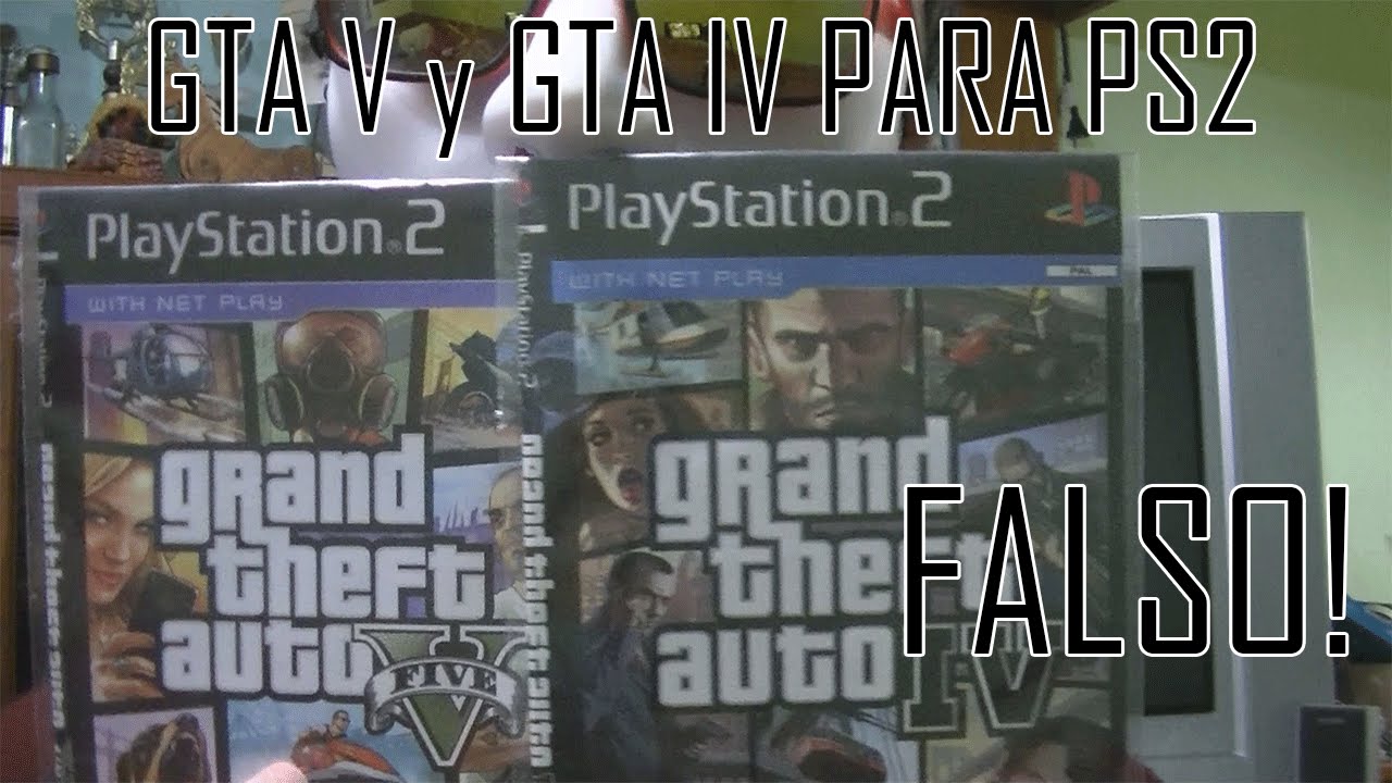 GTA V y GTA IV PARA PS2 ¿EXISTEN?