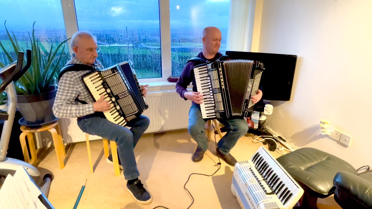 Billy Hutton’s Polka played by John Morgan accompanied by Frank Morrison