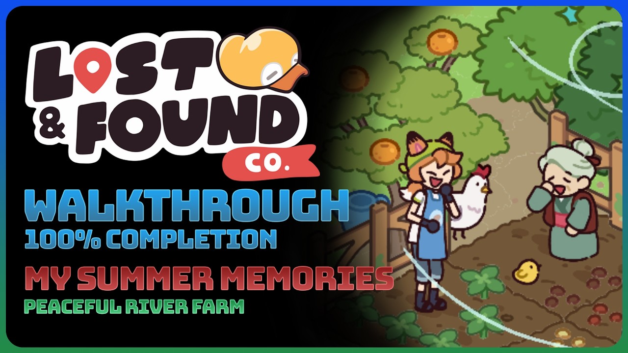 Lost & Found Co. - My Summer Memories (100% Completion || All Objectives)