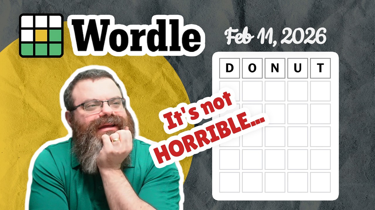 It's fine, I guess? | Wordle #1698 (Feb 11th, 2026)
