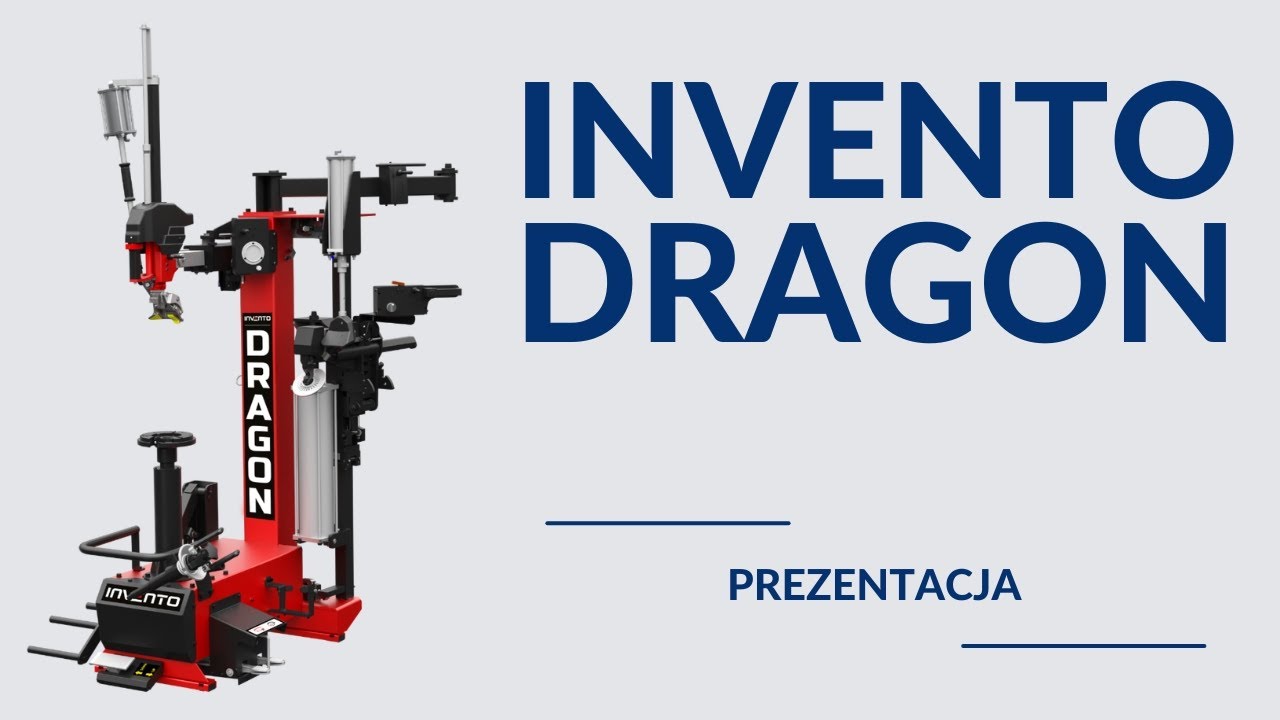 INVENTO DRAGON – Prezentacja montażownicy LL do aut osobowych