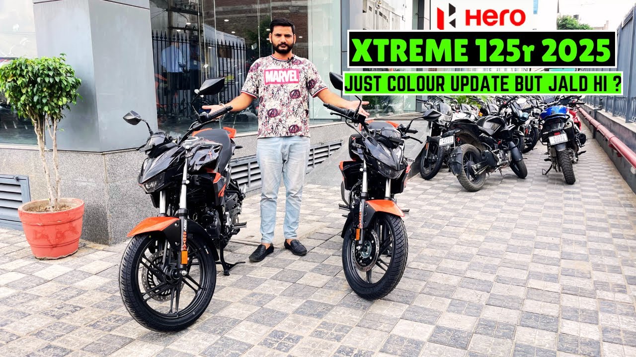 Hero Xtreme 125r New Colour In 2025 & All New Details With On Road Price #heroxtreme125r #xtreme125r