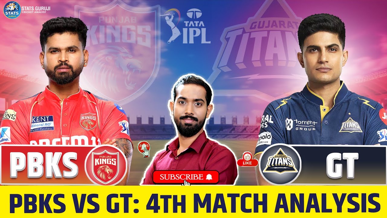 PBKS vs GT Match Preview, PBKS vs GT Playing 11,PBKS vs GT Stats, Prediction & Pitch Report,IPL 2026