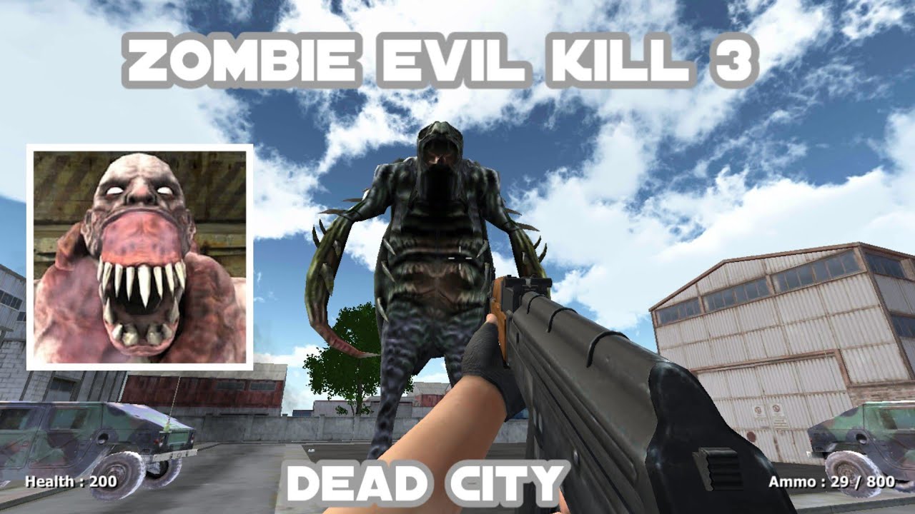 zombie evil kill 3 dead city nivel 1-10