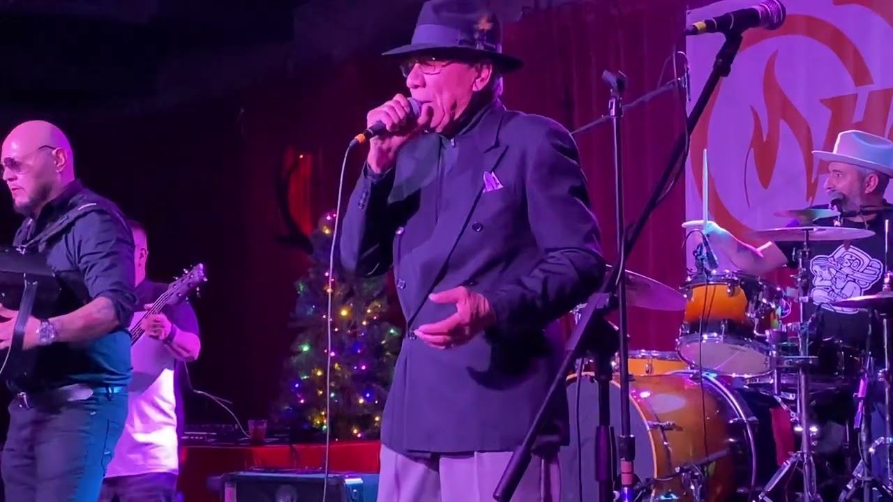 Ruben Ramos “El Gato Negro” at J.R. Gomez 7th Annual Christmas Toy Drive, Buda, TX. 12/19/24.