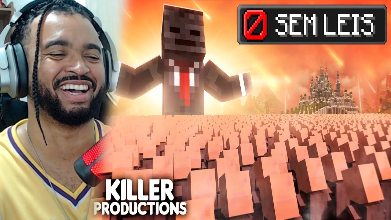 EU FIZ 1 MILHÃO DE ALDEÕES SIMULAREM UMA CIVILIZAÇÃO! | GROXMC | MINECRAFT  ALEXANDRE NA ÁREA #react