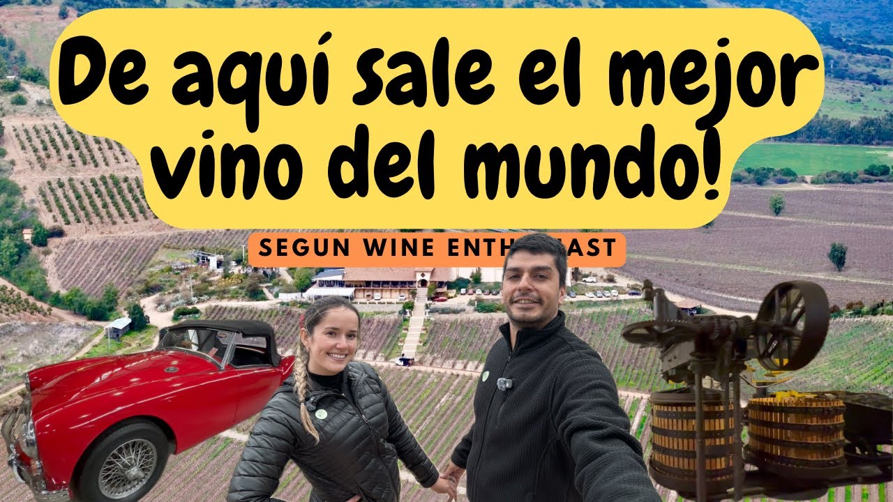 EL MEJOR VINO DEL MUNDO se hace aquí, según Wine Enthusiast 🍷|Viña Santa Cruz-Valle de Colchagua C20