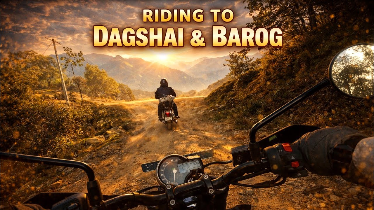 Solan to Barog–Dagshai Ride on Triumph Speed 400 | Scenic Himalayan Twisties