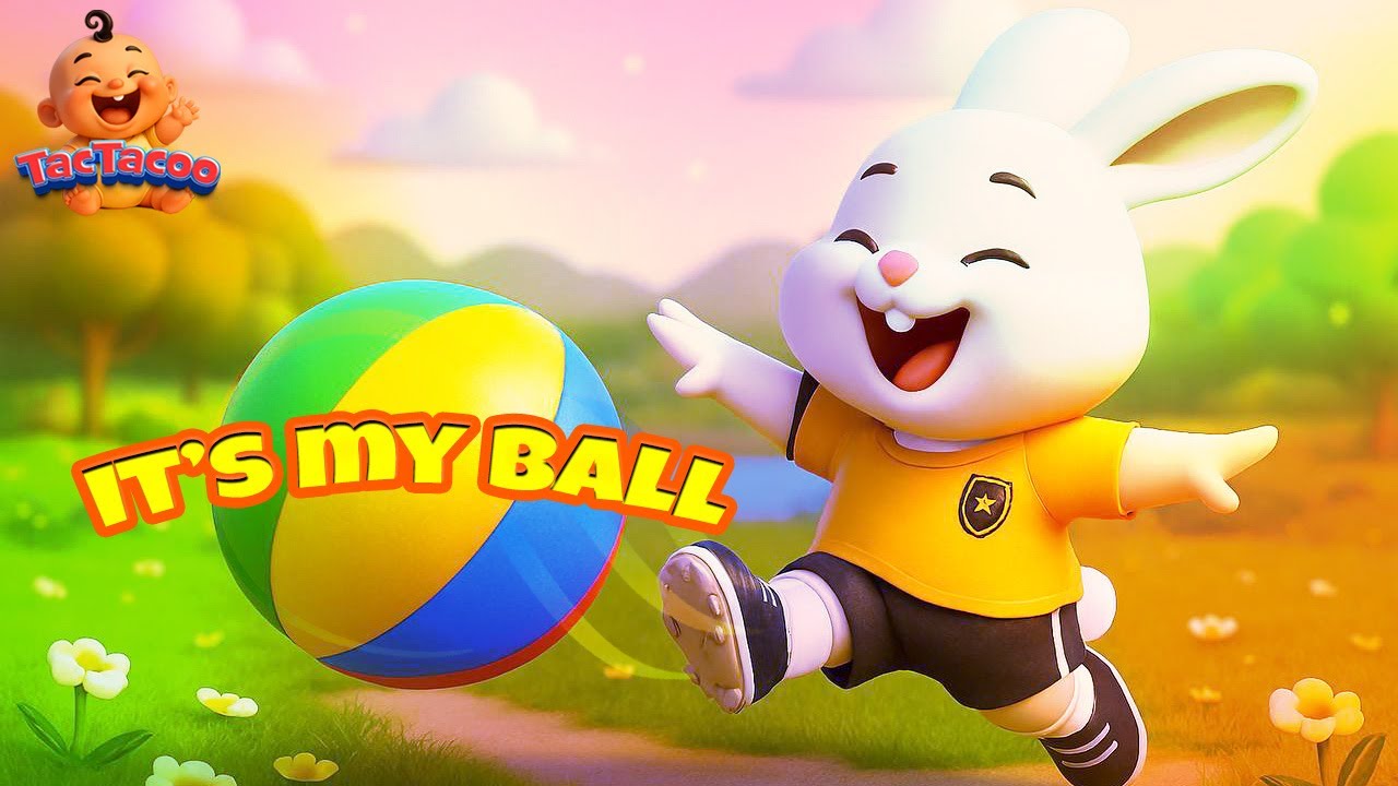 It’s My Ball! 🎵 Fun Kids Song | Preschool Bounce & Learn | Tactacoo Nursery Rhyme