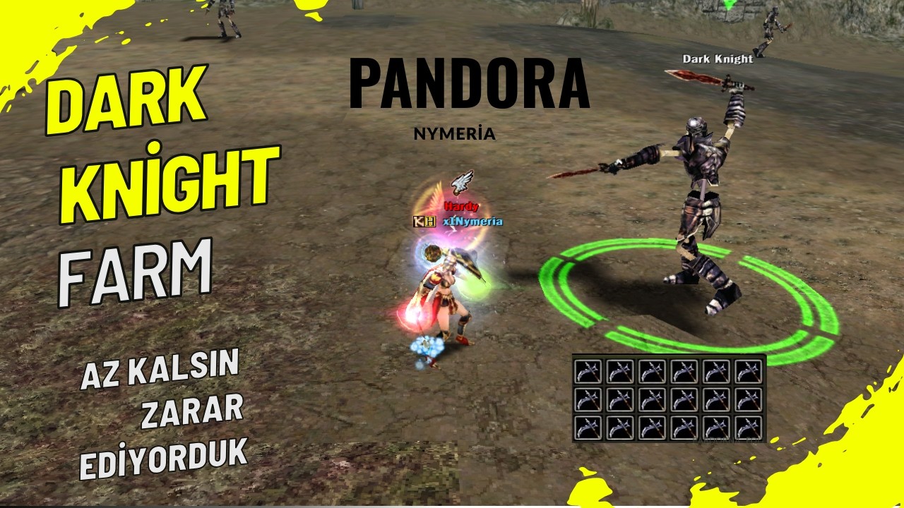 DARK KNİGHT FARM🤑KAR MI ZARAR MI?💎PANDORA Knight Online