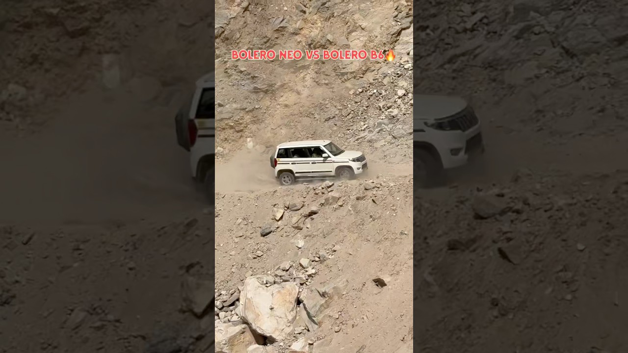 Mahendra Bolero B6 vs Bolero Neo off-road capability 🔥