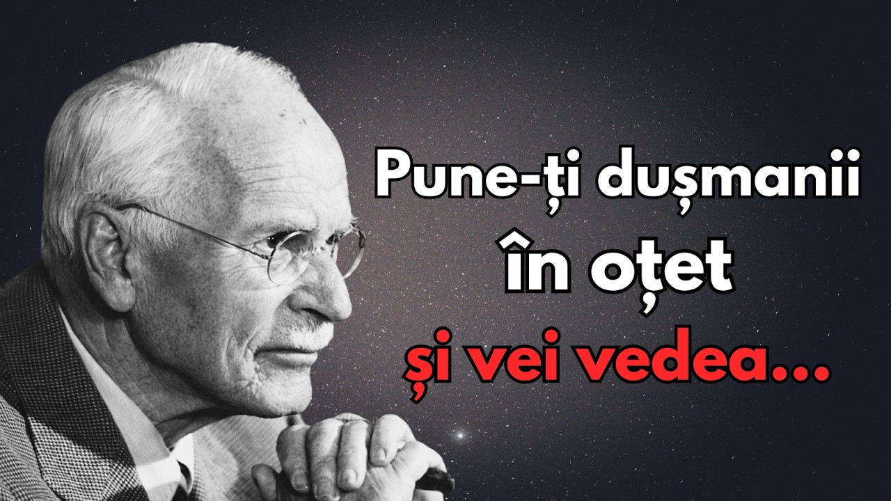 SCUFUNDĂ-ȚI DUȘMANII ÎN OȚET CA SĂ ÎI ÎNVINGI (FUNCȚIONEAZĂ ÎNTOTDEAUNA) | CARL JUNG