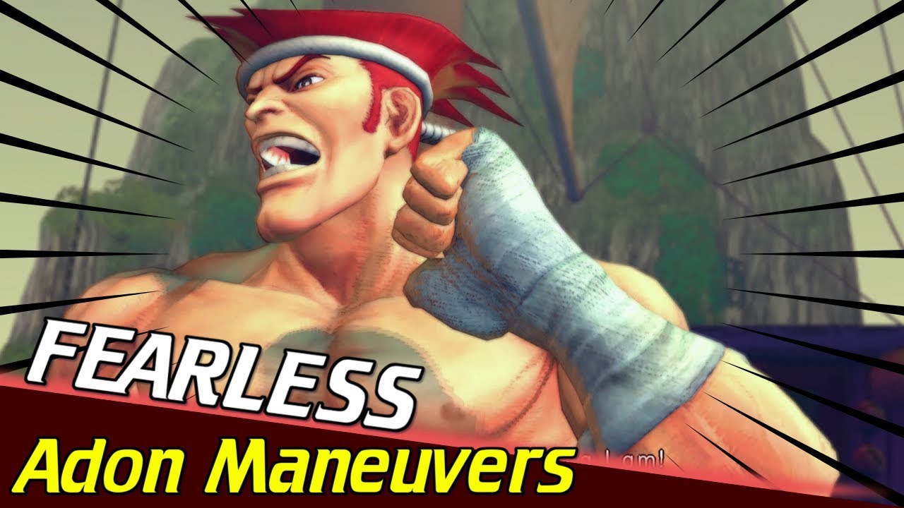 USF4 ▶ Бесстрашные манёвры Адона【Ultra Street Fighter IV】