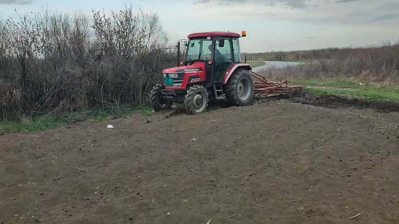 Mahindra 6050 & teska drljača