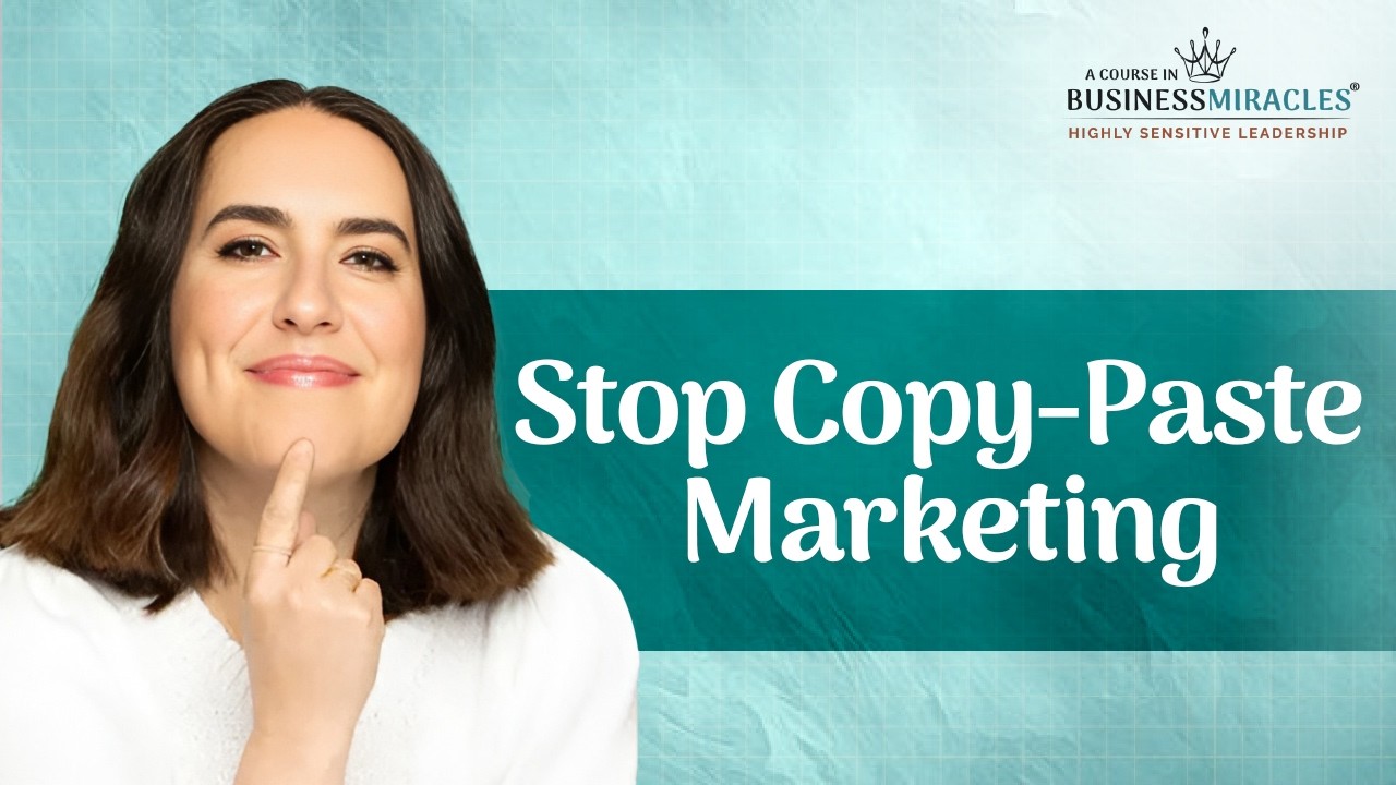 No More Marketing Formulas. HSP Entrepreneurs Must Do This Instead