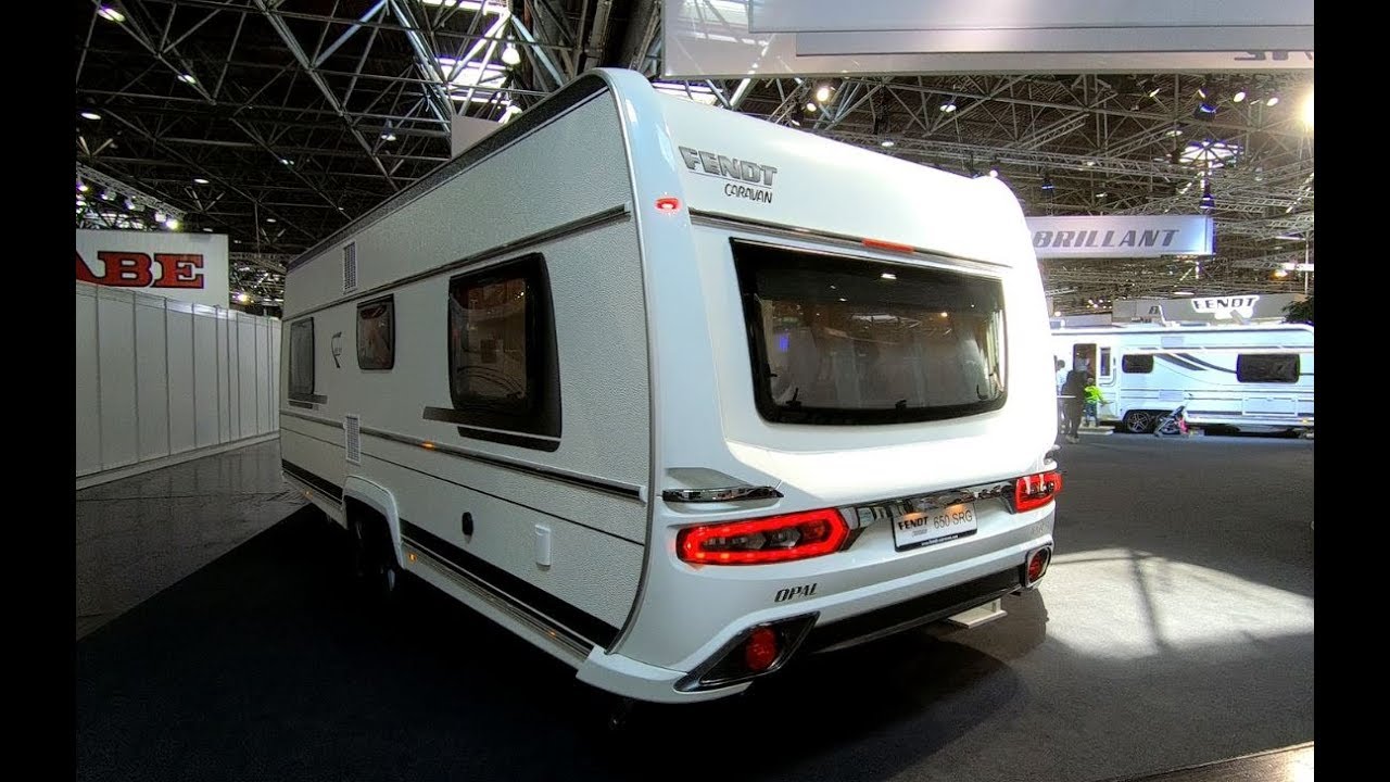 FENDT OPAL 650 SRG CARAVAN CAMPING RV TRAILER WALKAROUND AND INTERIOR