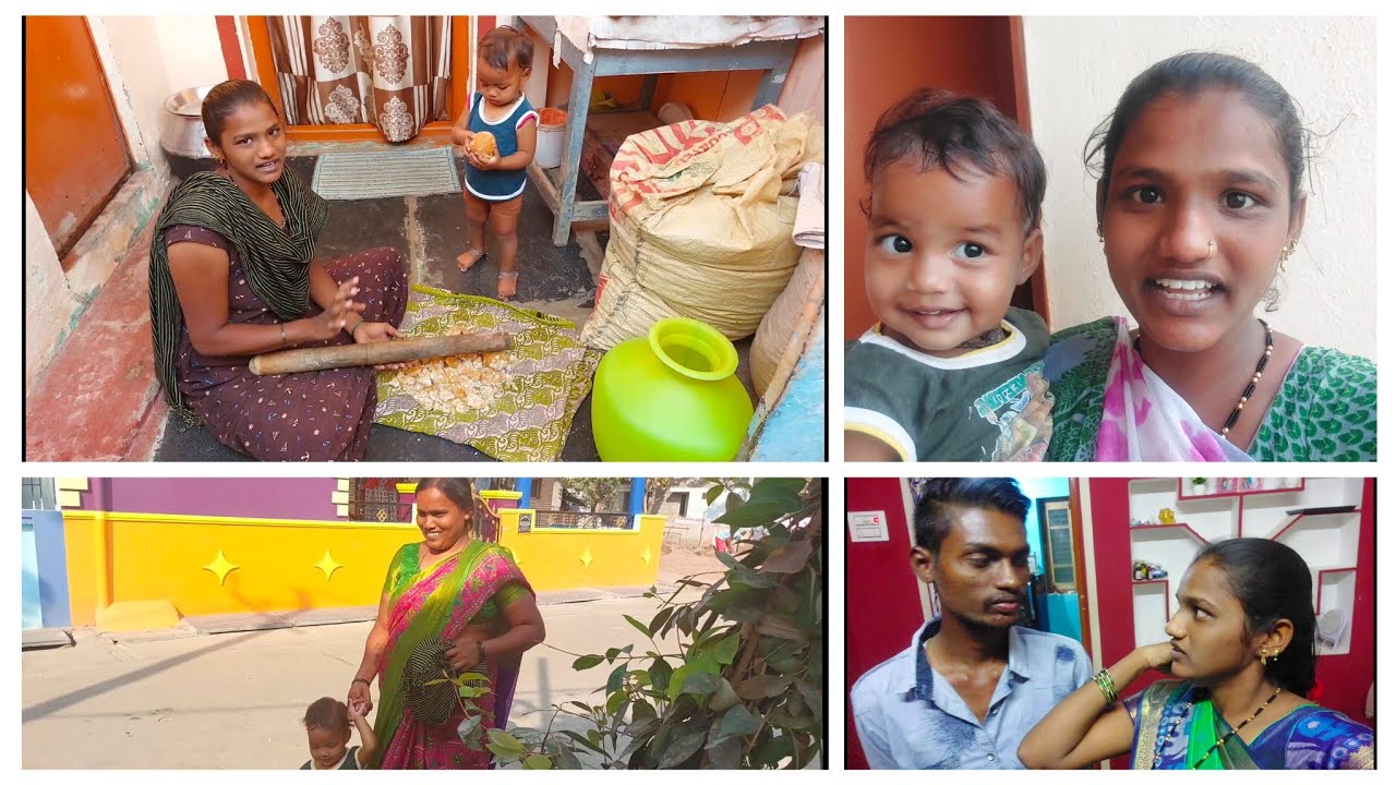 🙁ఈరోజే అమ్మ వాళ్ల ఇంట్లో చివరిరోజు .. మల్లి మా ఉరికి వెళ్తున్నాం..