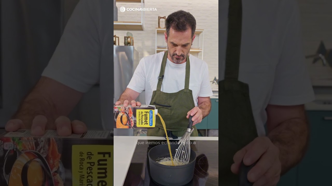Canelones de marisco con Gallina Blanca, de la mano de Joseba Argui&ntilde;ano