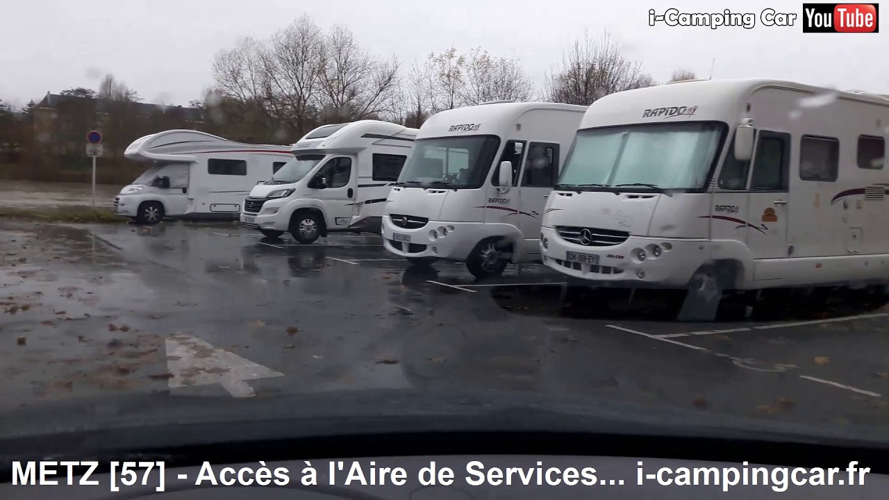 METZ [57] - Une Aire de Services mal fr&eacute;quent&eacute;e...