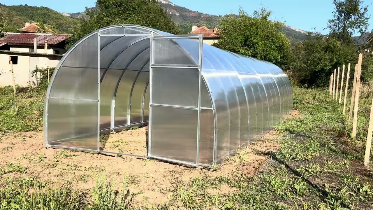 Агромир Оранжерии Стандарт 3 х 10 + / Seră din policarbonat Agromir Standard 3 x 10 +