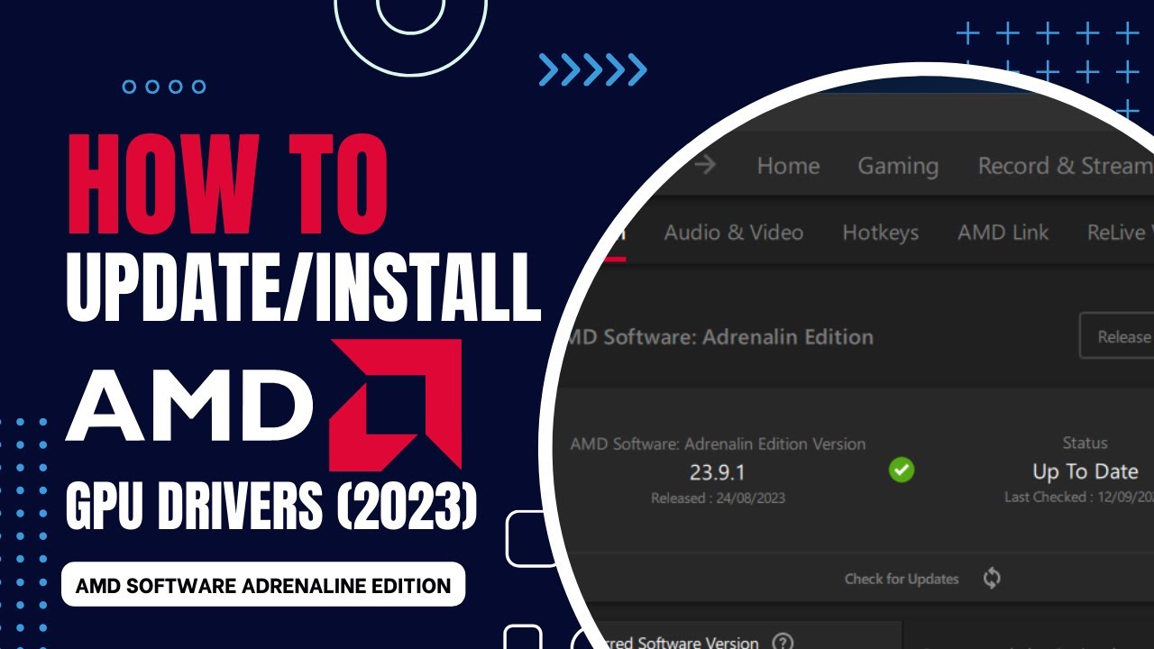 How to Update/Install AMD GPU Drivers (2023)