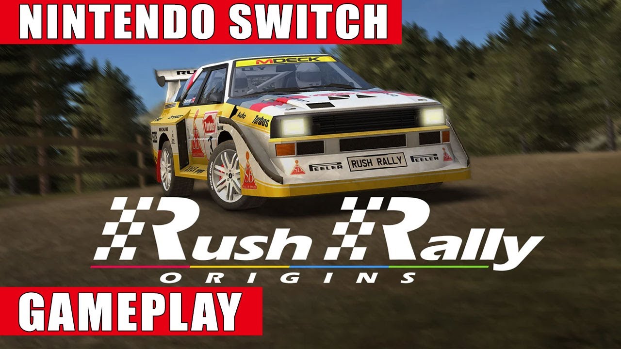 Rush Rally Origins Nintendo Switch Gameplay
