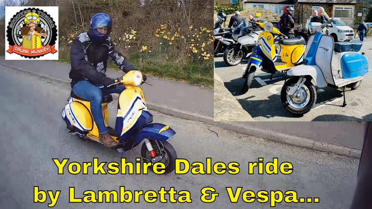 The Yorkshire Dales by Lambretta & Vespa - a steady pootle around God&rsquo;s Country on our scooters :)