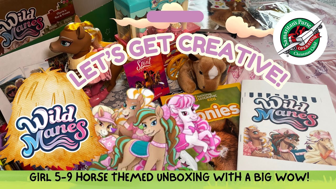 Operation Christmas Child - Creative packing! 🐴 Girl 5-9 May 2025