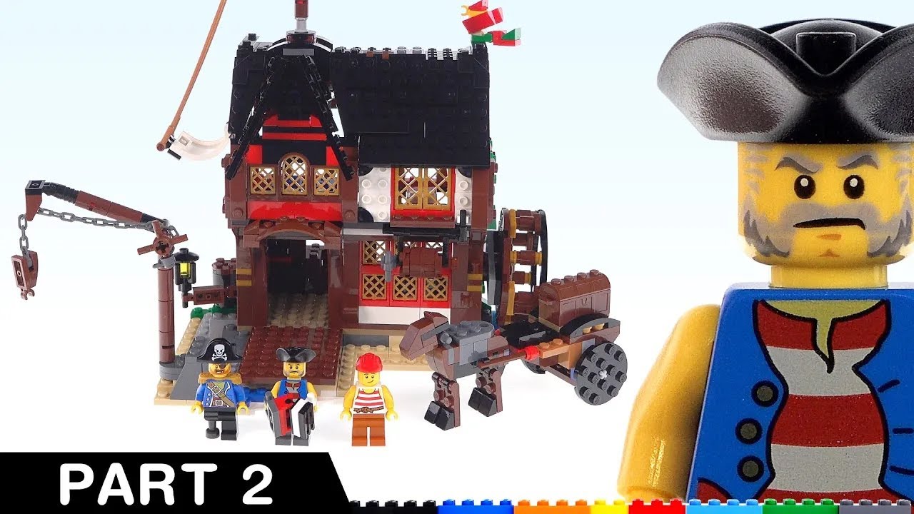 🔄 LEGO Creator 3 in 1 Pirate Ship review part 2: Pirate's Inn 31109 re upload