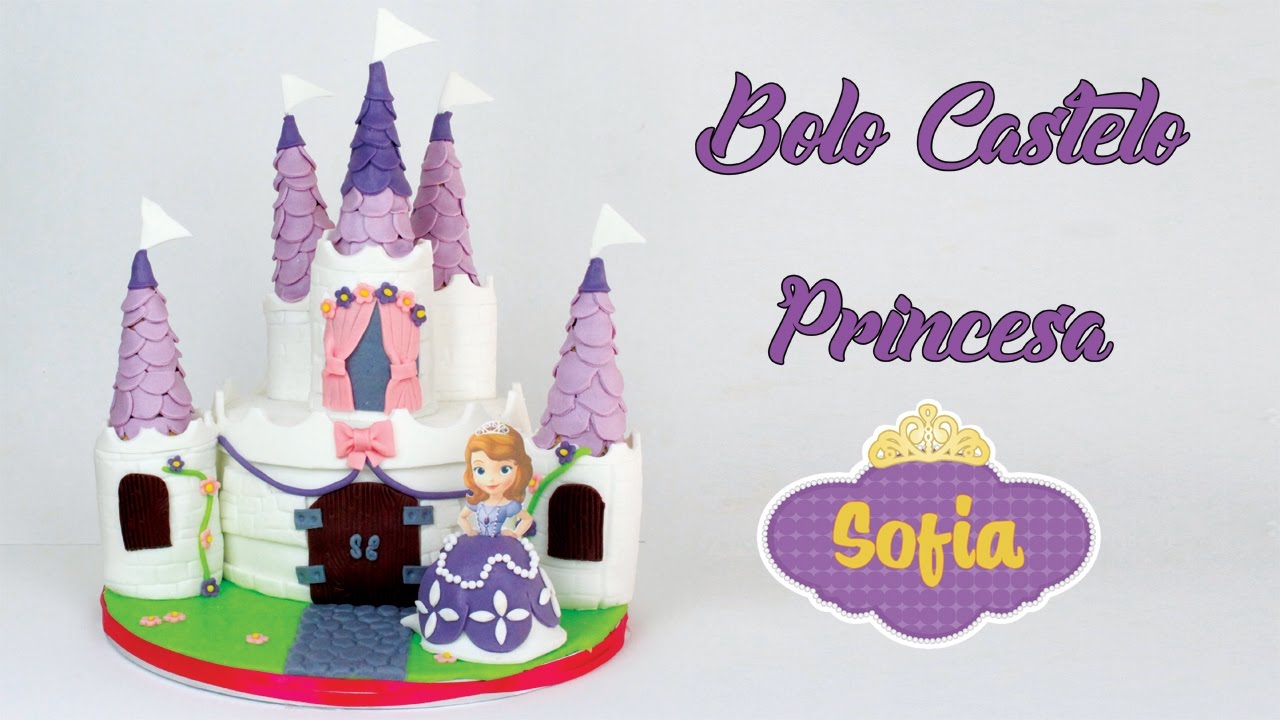 Bolo Castelo da Princesa Sofia | Como Fazer Bolo Castelo da Princesa Sofia | Cakepedia