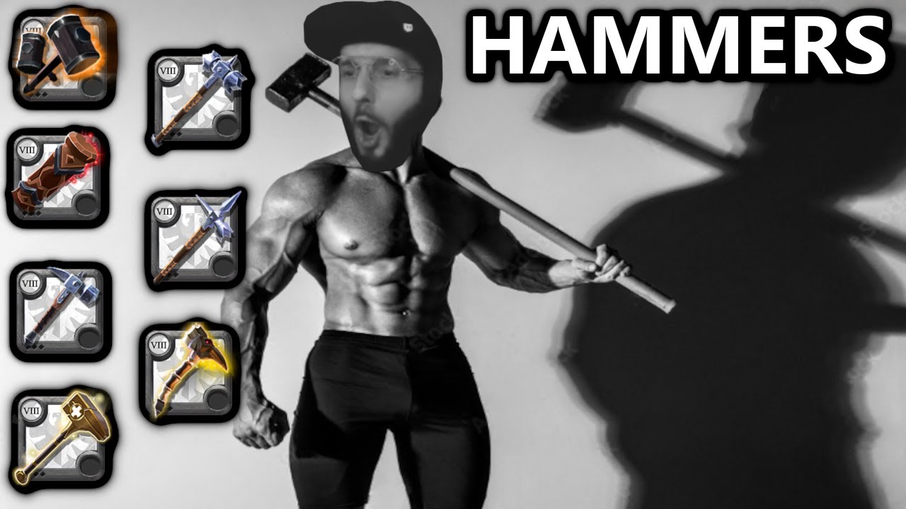 Get a kill with EVERY HAMMER - Albion Online