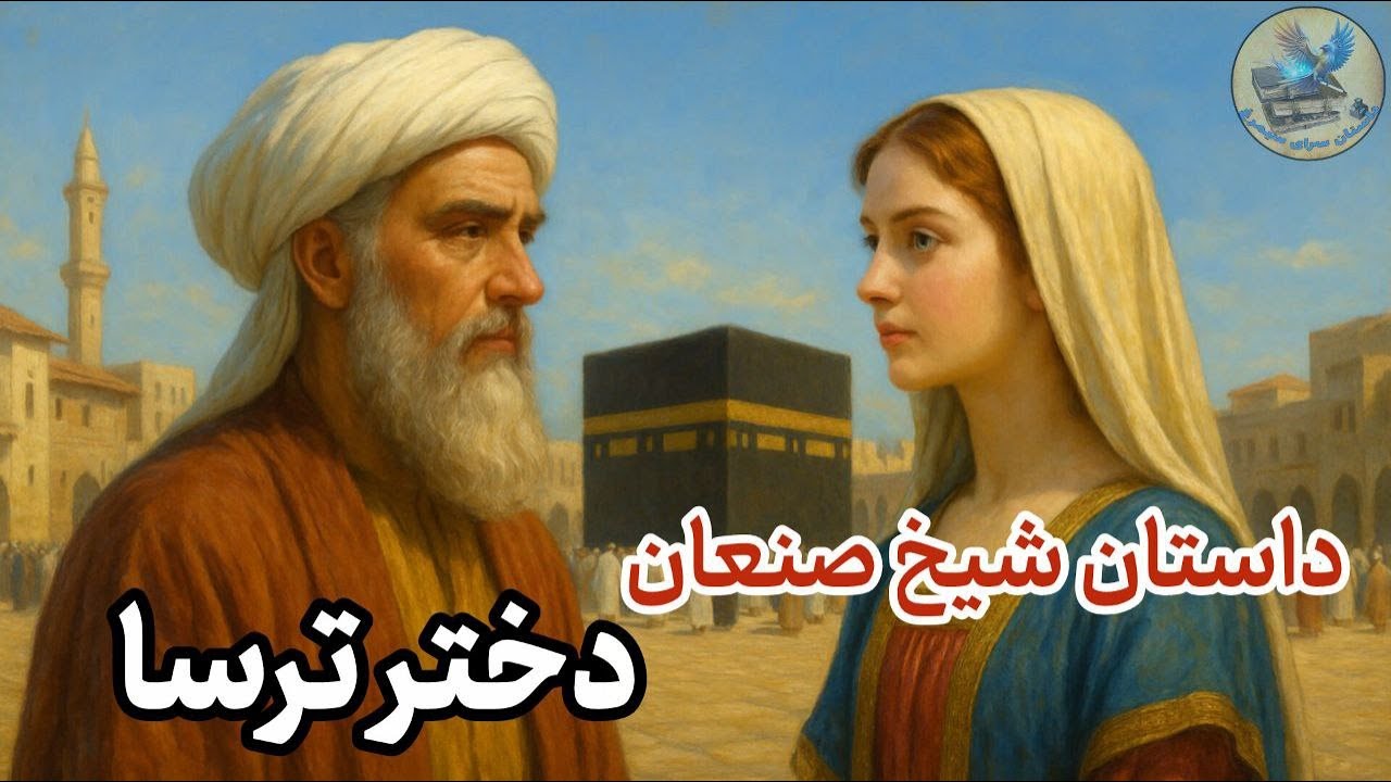 چهار شرطِ دخترِ ترسا؛ آزمونِ عشق و ایمانِ شیخ صنعان - داستان واقعی ازعطار#داستان_صوتی #داستان #حکایت